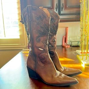 Pre-owned Carlos by Carlos Santana Slinger boots (cowboy)